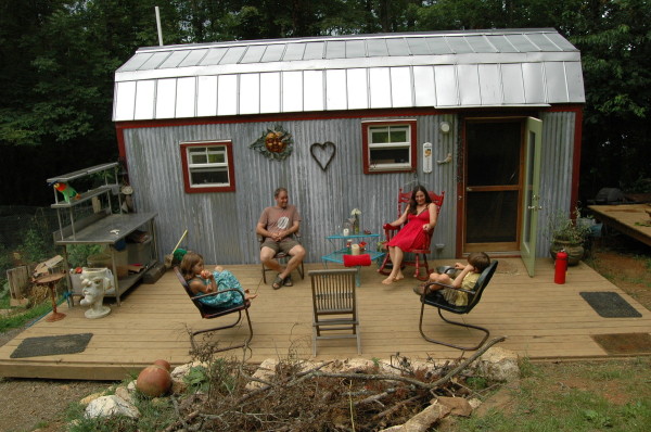 The framework for the Berzin tiny home is just 168 sq. feet!