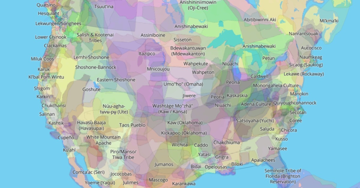 This Interactive Map Shows You What Native Land You're Living On